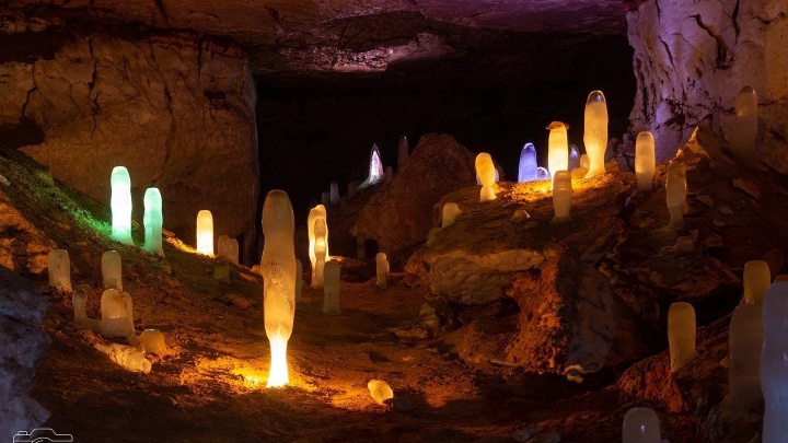 Чудеса подземного мира: северянин сделал фантастические кадры в пинежской пещере