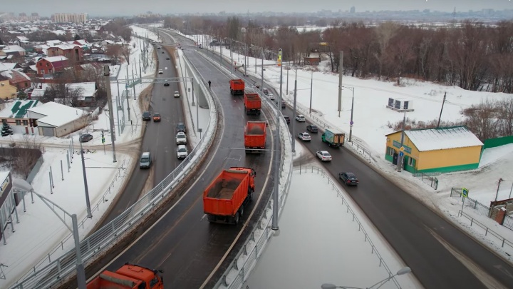 В Самаре открыли движение по второй очереди Самарского (Фрунзенского) моста