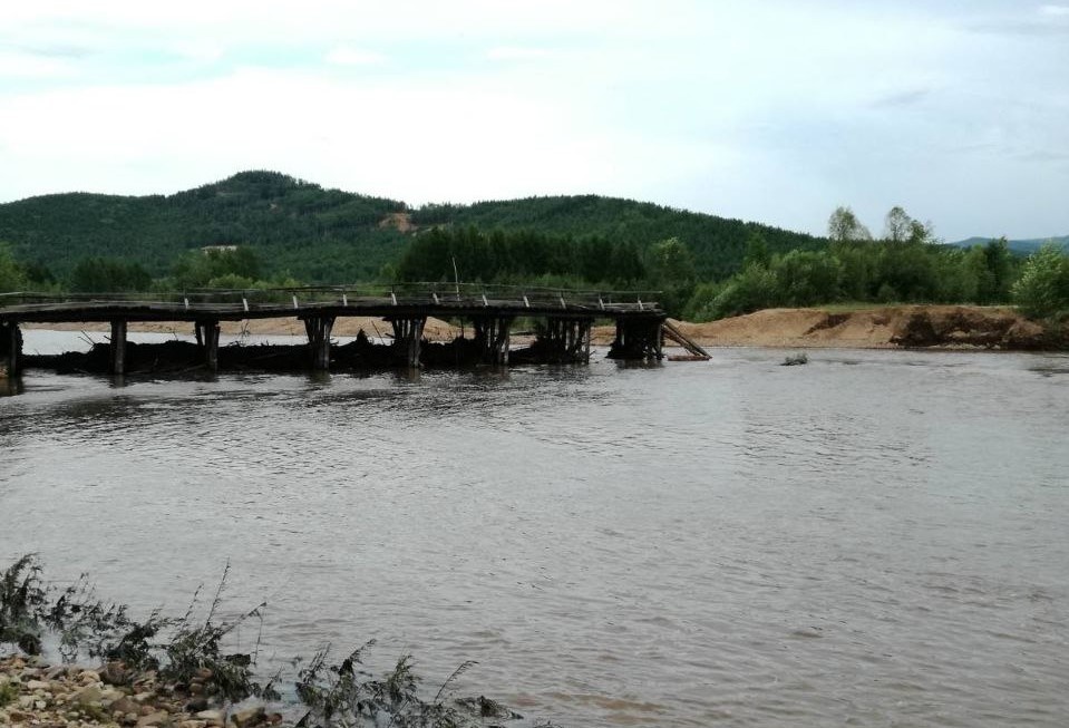 Вода отрезала от внешнего мира жителей еще одного поселка в Забайкалье