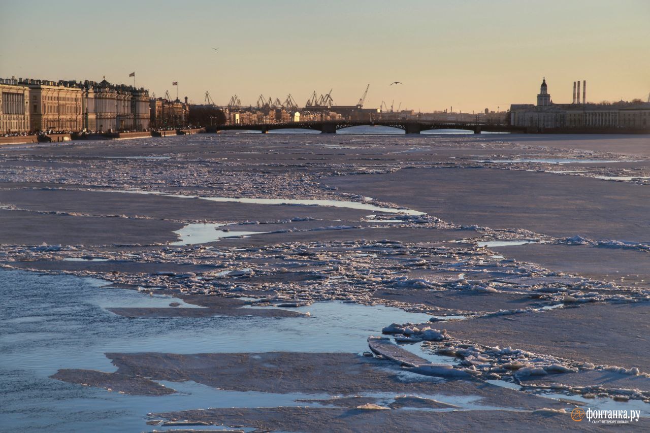 лед тронулся на реке