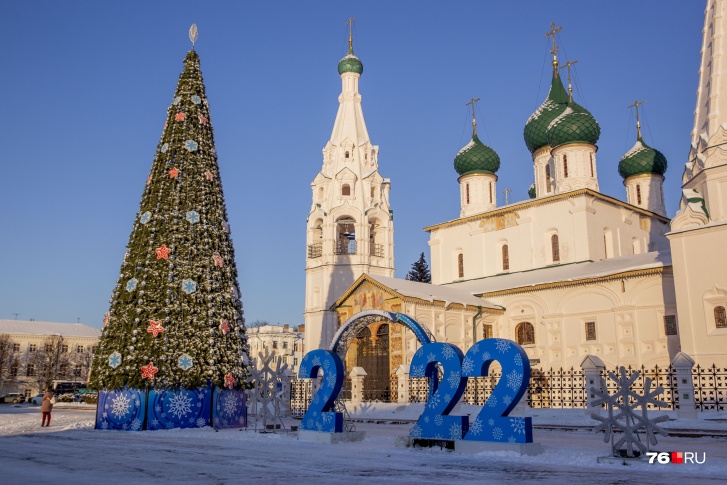 По прогнозам синоптиков, в Ярославле в новогоднюю ночь резко потеплеет