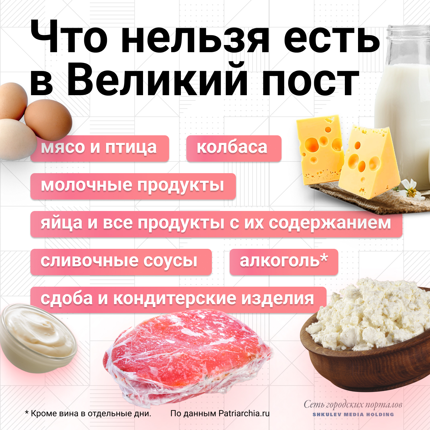 Продукты, которые во время Великого поста есть нельзя Продукты, которые во время Великого поста есть нельзя