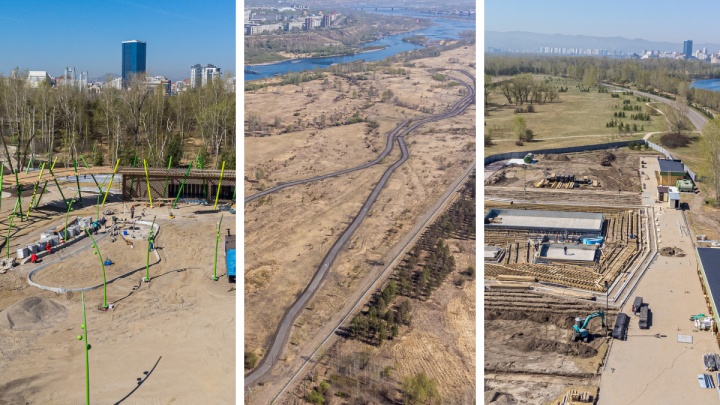 Триатлон, будущий бассейн, детский городок и склад гигантских шишек: разбираемся в судьбе Татышева