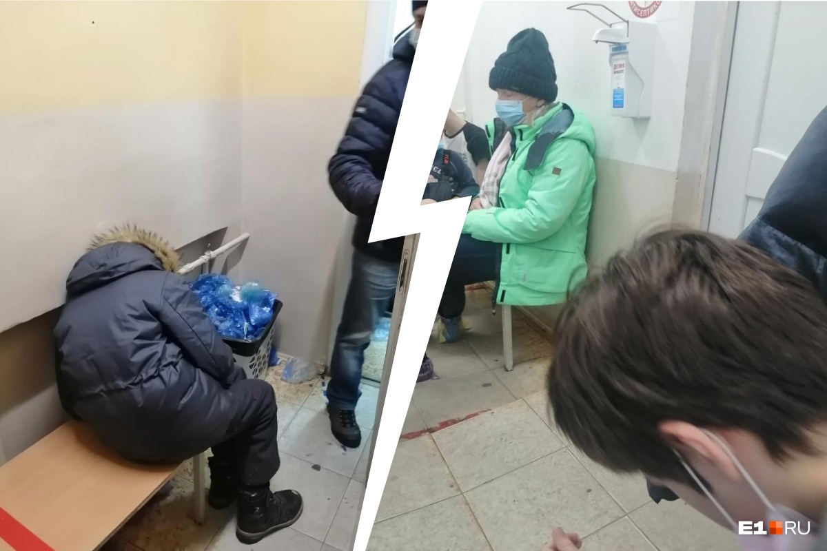 Температура — под сорок, а врача нет. В детской больнице Екатеринбурга скопилась огромная очередь