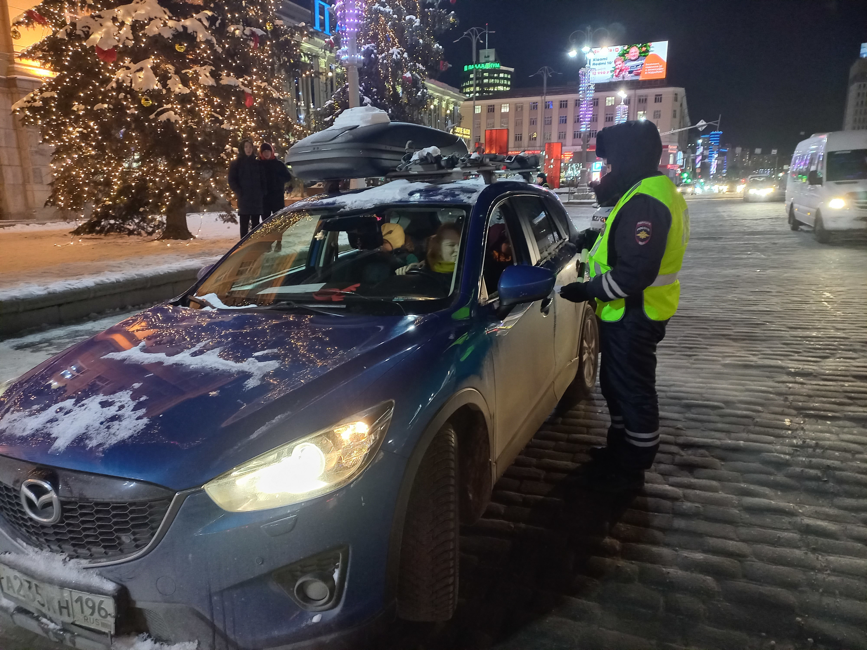 За первые пять дней года сотрудники ГИБДД Екатеринбурга задержали 44 пьяных водителя