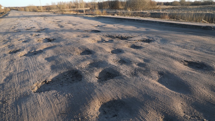 «Хуже еще поискать надо»: в Ярославской области власти перенесли сроки ремонта дороги из ям