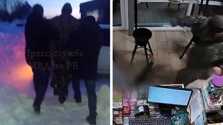 Полицейские задержали подозреваемого в нападении на продавца магазина в Башкирии