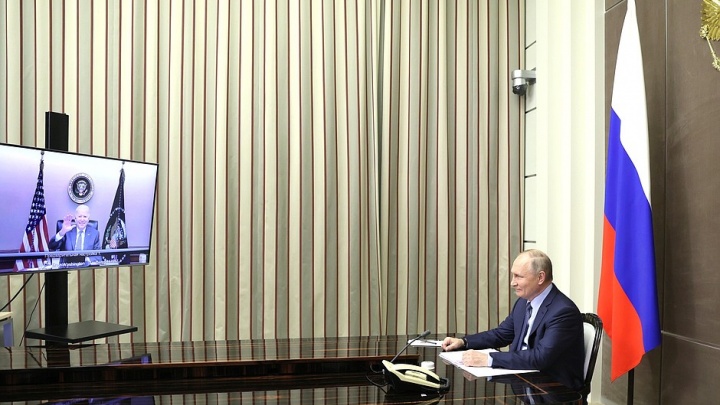 Путин и Байден провели двухчасовые переговоры