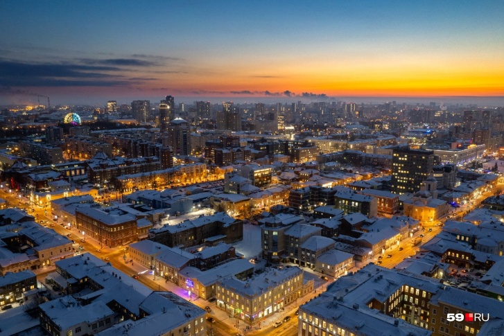 Зимняя Пермь Зимняя Пермь