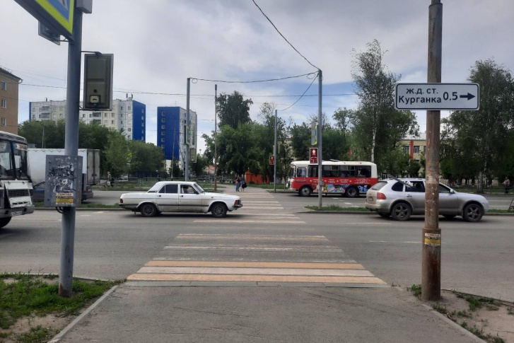 ДТП произошло 25 мая на пешеходном переходе