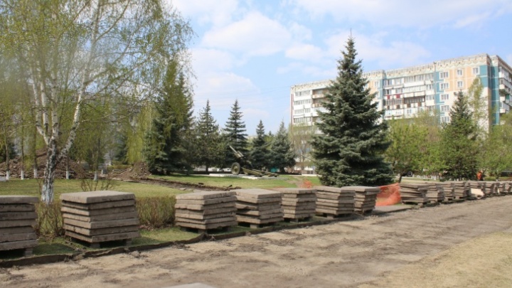 В Новокузнецке на ремонт сквера и установку стелы «Город трудовой доблести» потратят почти 400 млн
