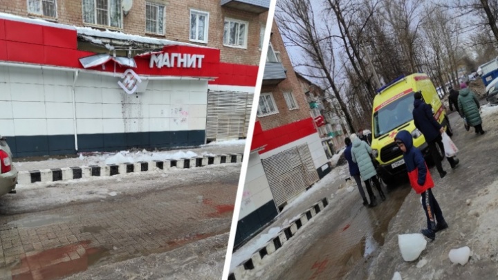 В Ярославле за рухнувшую на двух девочек ледяную глыбу оштрафовали управдом и его директора
