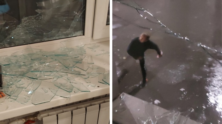 В Екатеринбурге задержали дебошира, который сломал нос бывшей подруге и разнес ей квартиру