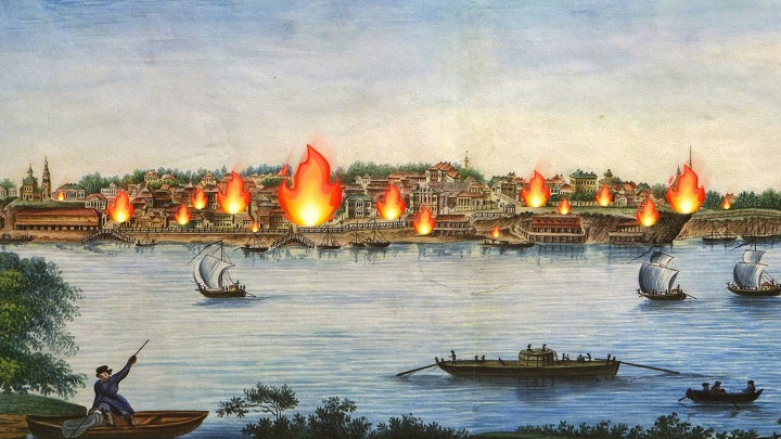 «Сей город будет соженъ»: вспоминаем о большом пожаре 1842 года, уничтожившем половину Перми за несколько часов