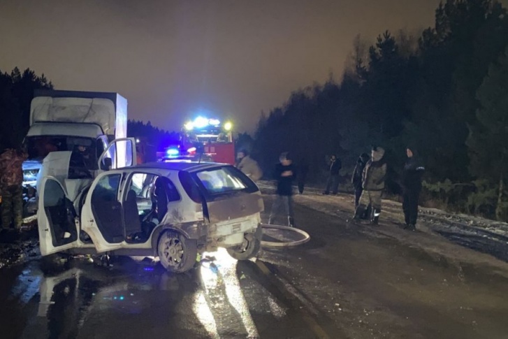 В результате ДТП погибла женщина В результате ДТП погибла женщина