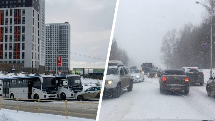 Люди падают, автобусы застревают, а Хабиров улыбается: как Башкирия встретила мощные снегопады