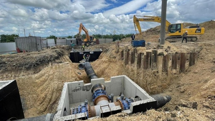 На Кубани начали строить еще одну ветку Ейского группового водопровода за 3,1 млрд рублей