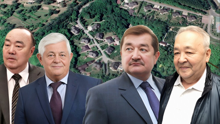 За высоким забором: смотрим на коттеджи первого президента Башкирии, олигархов и депутата в самом сердце Уфы