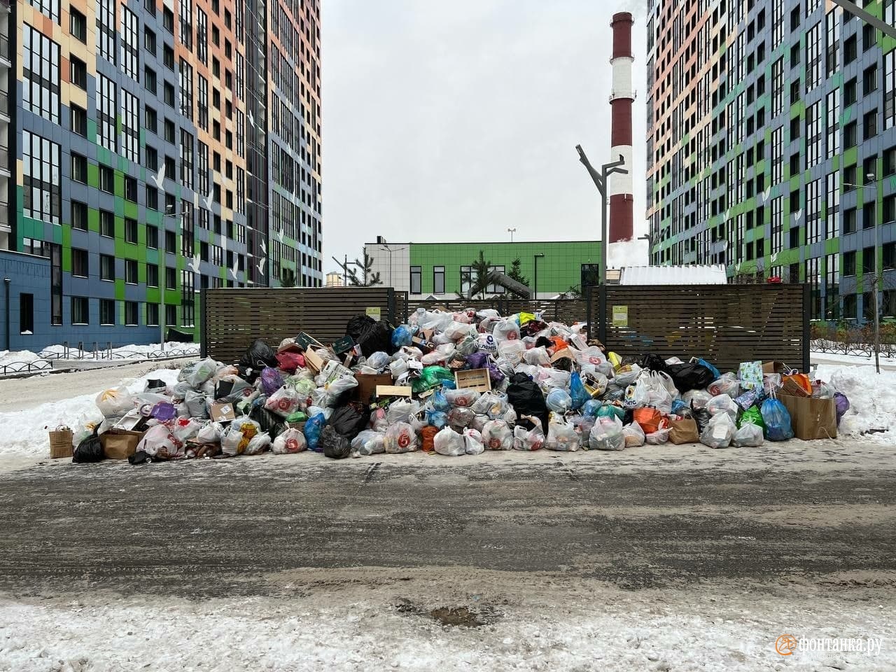 свалка в санкт петербурге