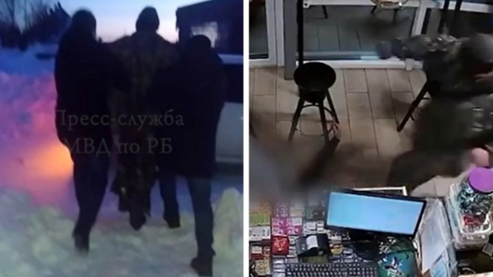Предполагаемого грабителя, жестоко избившего продавца в Башкирии, взяли под арест