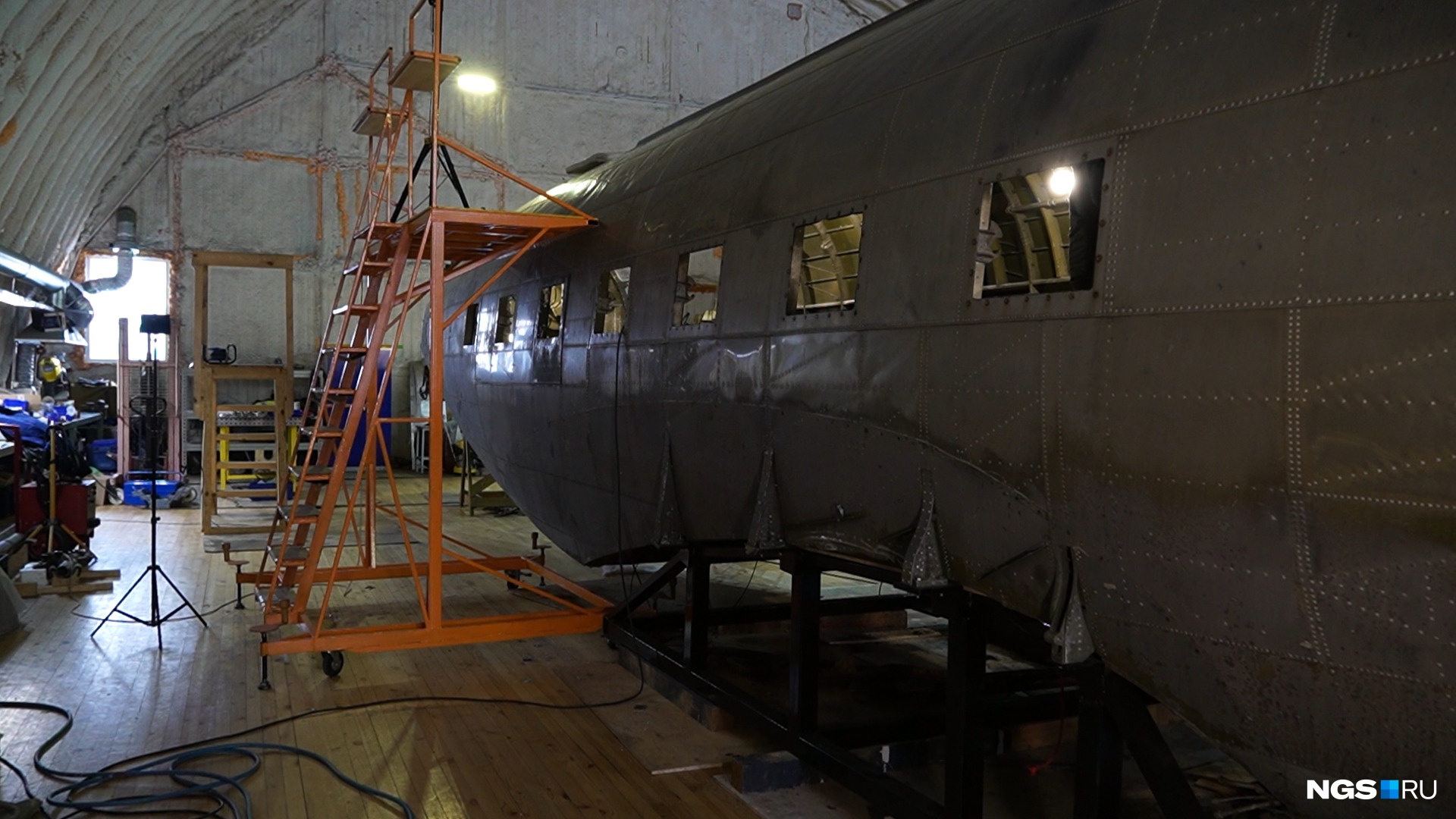 В Новосибирске борт будут ремонтировать два года