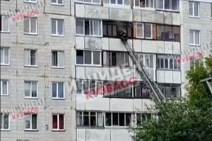 В кемеровской многоэтажке произошел пожар: что известно