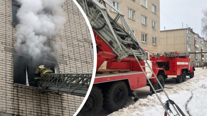 Поджег один из малышей: в Ярославской области сгорела квартира семьи с семью детьми