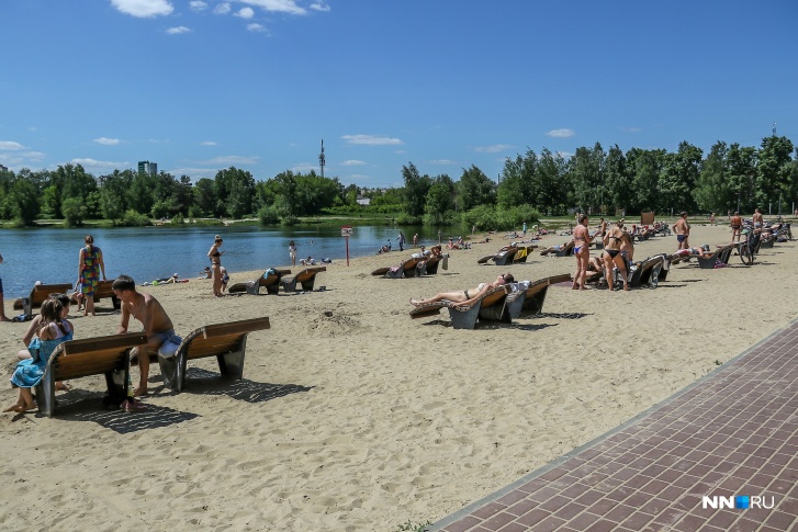 В Нижний Новгород пришла жара