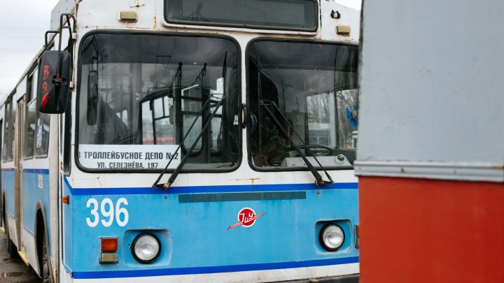 В Краснодаре три троллейбуса изменили график работы из-за ремонта улицы Ставропольской