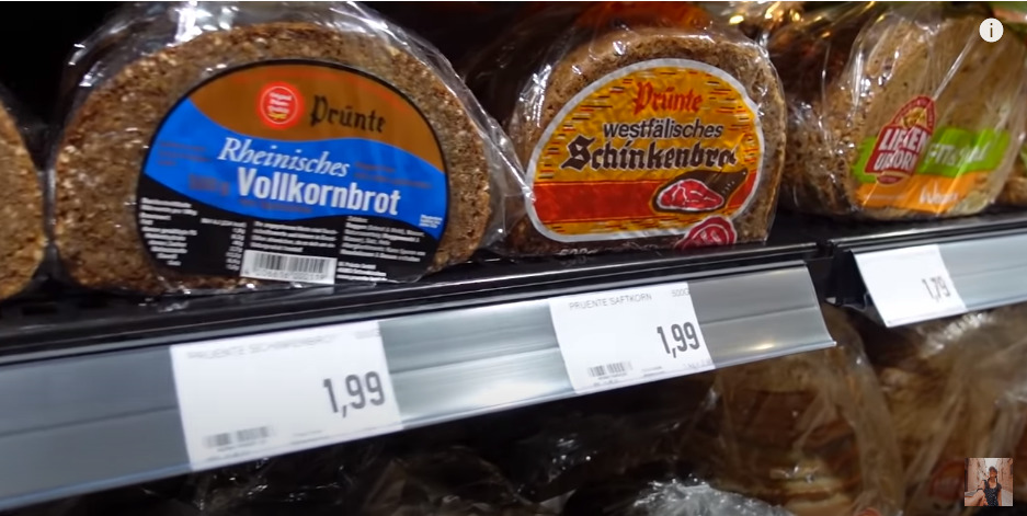 Сколько стоит 1 кг хлеба в германии англия республика год