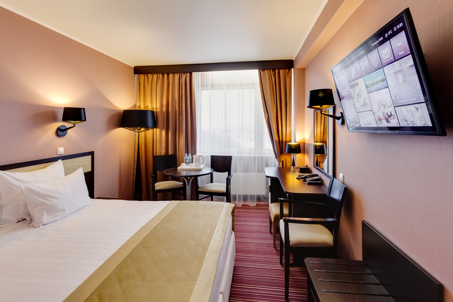 Комфортабельные номера отеля подходят как для краткосрочного, так и для продолжительного пребывания гостей