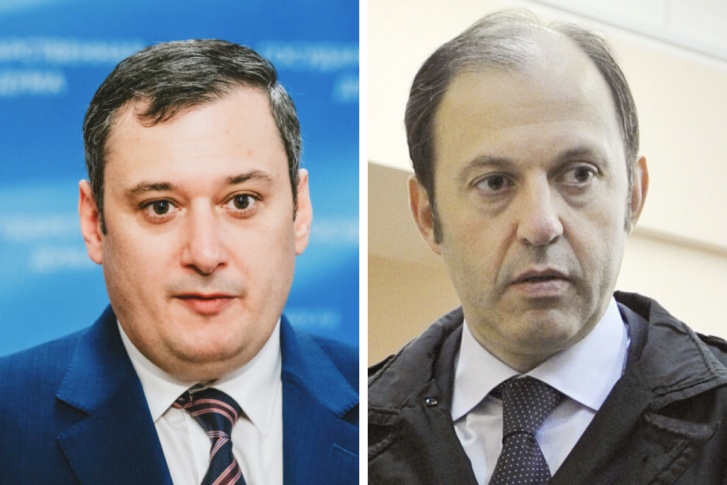 Слева — Александр Хинштейн, справа — Олег Митволь Слева — Александр Хинштейн, справа — Олег Митволь