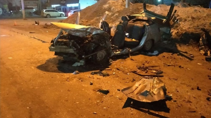 Машине оторвало крышу: в Башкирии в ДТП с иномаркой погиб водитель