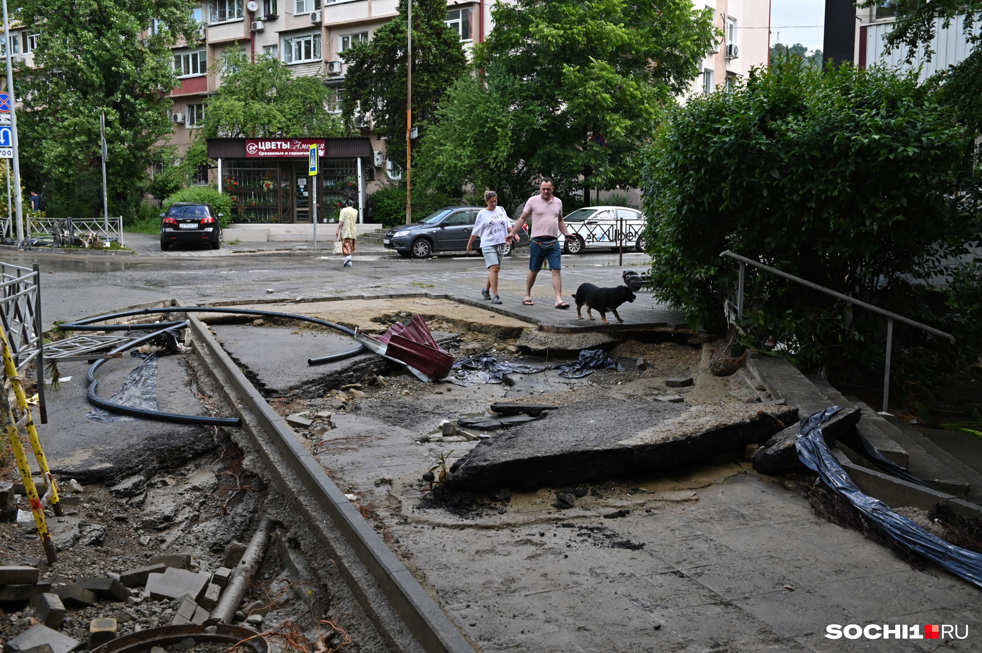 Наводнение в Сочи