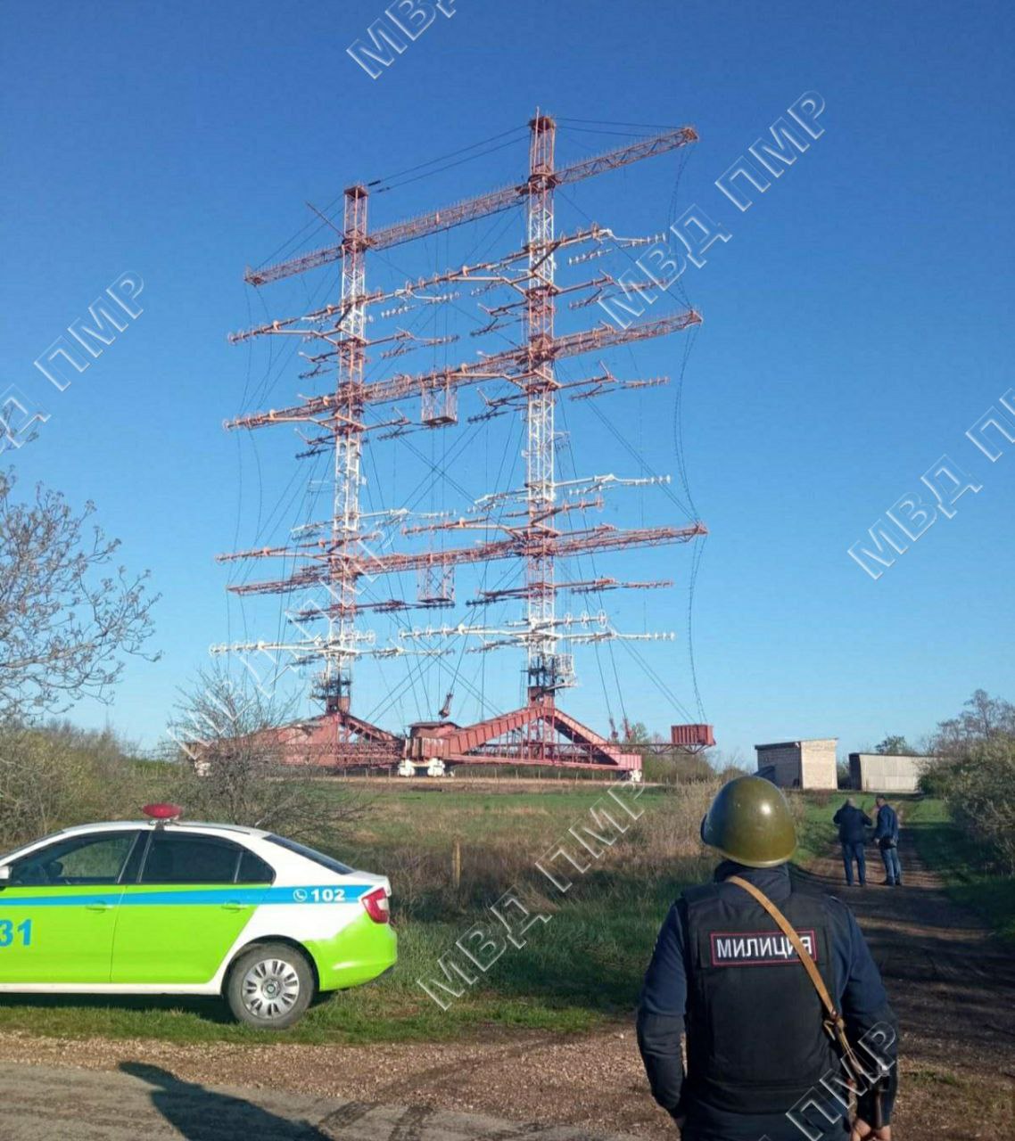 В Приднестровье подорвали две антенны радиоцентра в поселке Маяк |  26.04.2022 | Санкт-Петербург - БезФормата