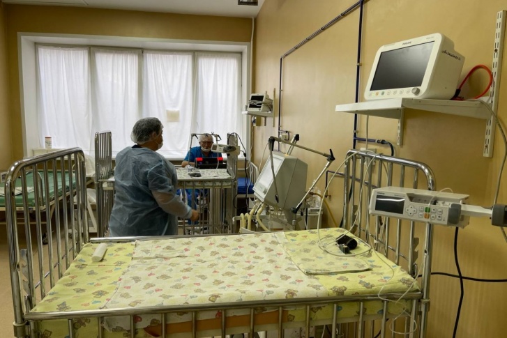 Половина поступивших детей имеет осложнение — пневмонию Половина поступивших детей имеет осложнение — пневмонию