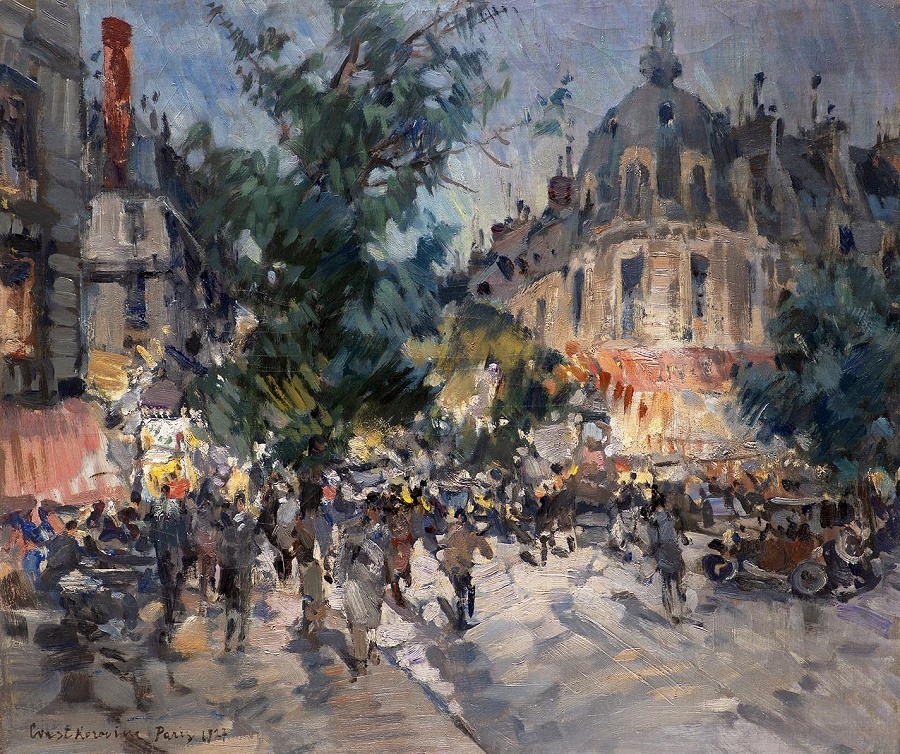 Константин Коровин. Ночной бульвар в Париже, 1927 год.<i class="_"> </i>