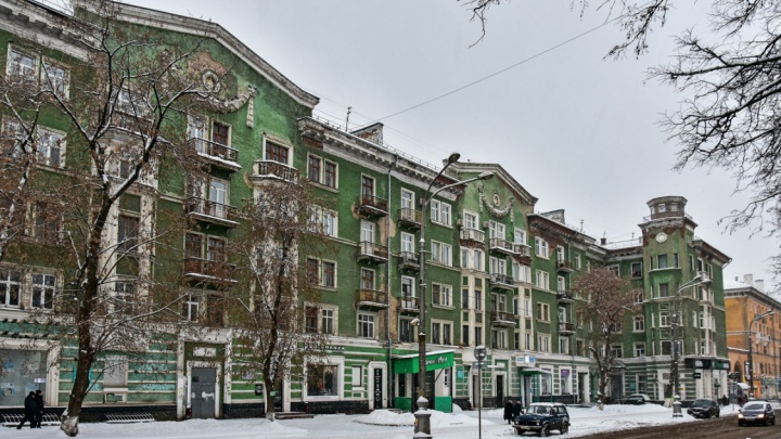 В Перми выбрали подрядчика для ремонта фасада Дома ученых на Компросе