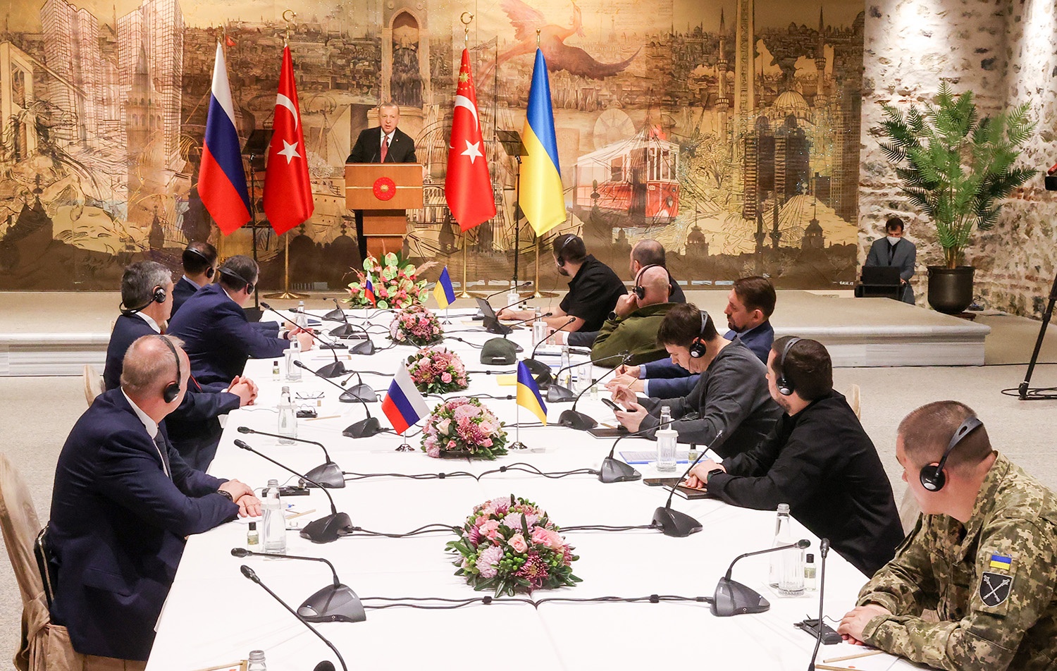 Переговоры России и Украины в Турции 2022