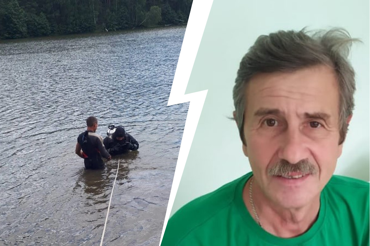 На Урале водолазы вытащили из пруда тело мужчины, которого искали почти три недели