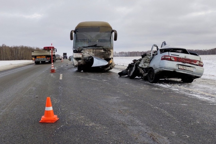 Смертельное ДТП произошло 20 ноября 2021 года на трассе Челябинск — Новосибирск