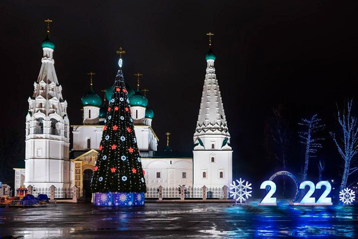 Так будет выглядеть новогоднее оформление Советской площади в Ярославле