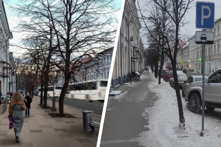 Как выглядела улица на проекте и какой она получилась