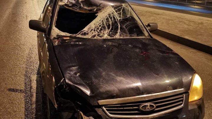 Пробил лобовое стекло: на Московском шоссе насмерть сбили пешехода