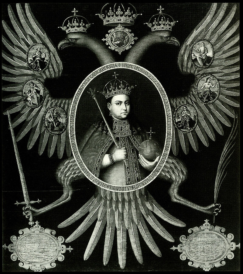 Царевна Софья Алексеевна — дочь царя Алексея Михайловича, в 1682–1689 годах регент при младших братьях Петре и Иване