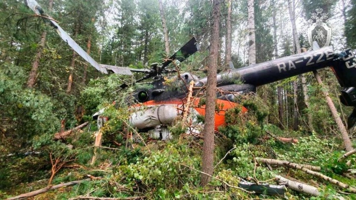 Озвучены подробности аварии вертолета Ми-8 с вахтовиками под Сургутом
