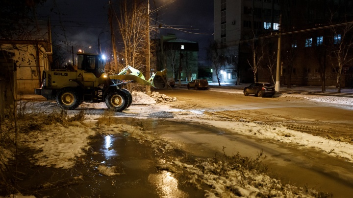 Ждем дождь и мокрый снег: дорожники — о готовности к встрече сокрушительного «Бенедикта» на трассах Волгограда и области