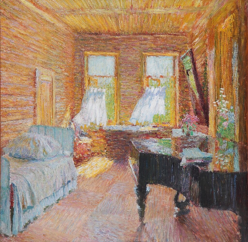 Игорь Грабарь «Весенний ветер», 1905 год