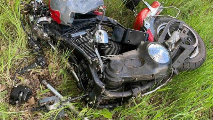На тюменской трассе погибла мотоциклистка. Возбуждено уголовное дело
