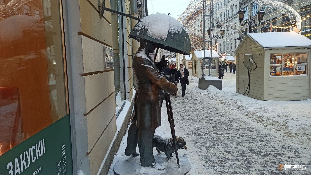 Памятник фотографу в санкт петербурге